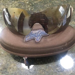 Maui Jim Bronze Kula Visor Sunglasses Polarised